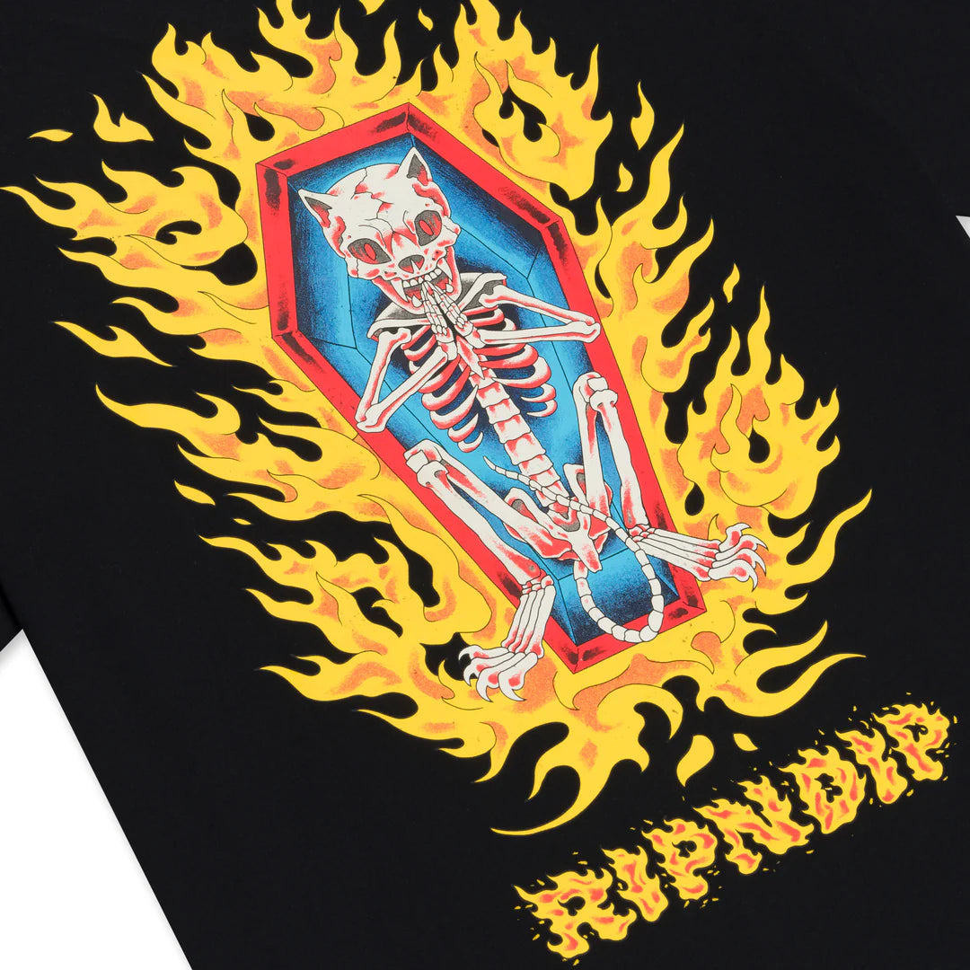 BURN IN HECK TEE (BLACK)