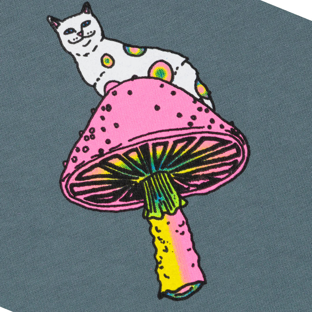 Psychedelic Tee (Light Charcoal)