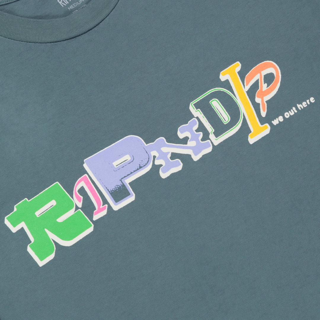 Manifesto Tee (Light Charcoal)