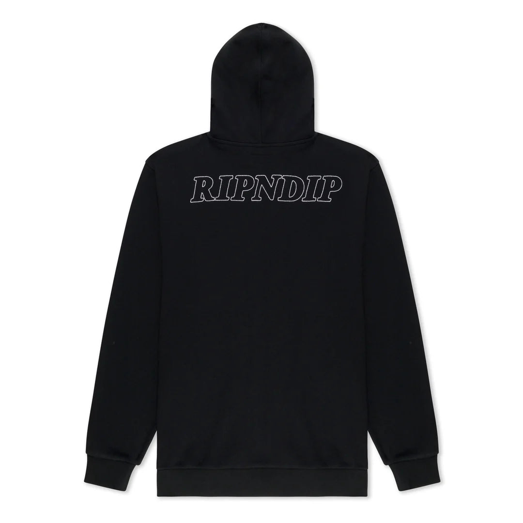 FUCKIN FUCK BALACLAVA HOODIE (BLACK)