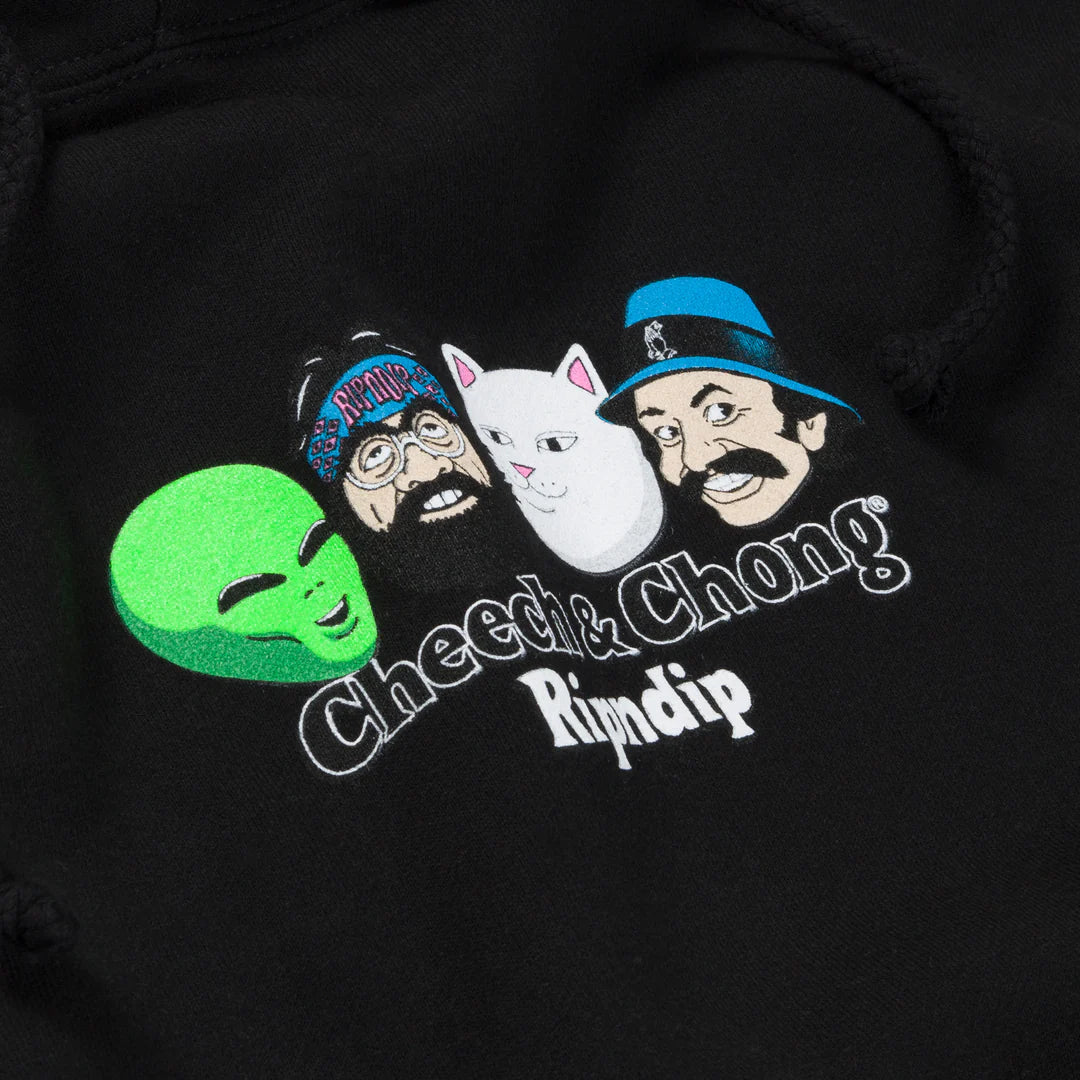 SMOKE ONE HOODIE (BLACK)