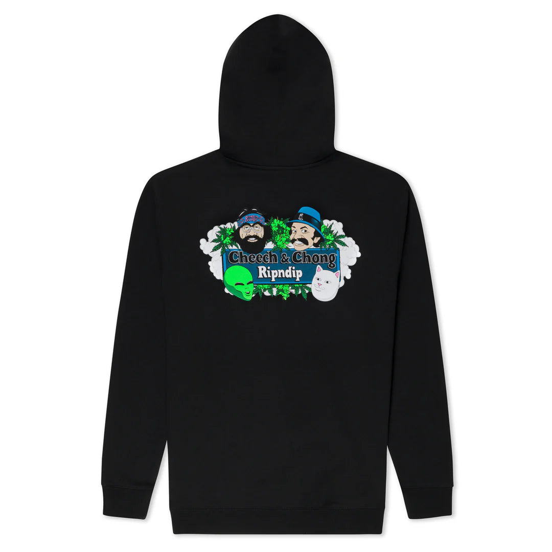 SMOKE ONE HOODIE (BLACK)