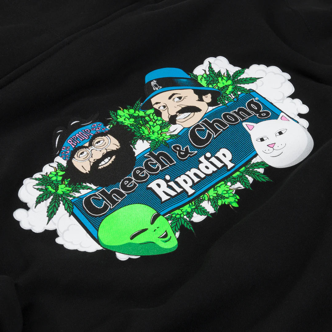 SMOKE ONE HOODIE (BLACK)