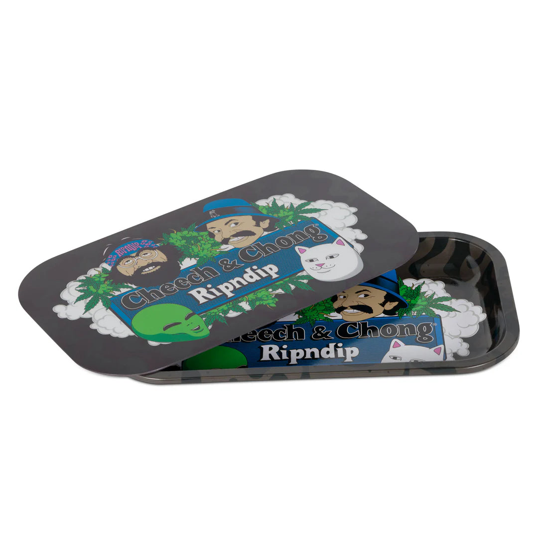 SMOKE ONE ROLLING TRAY WITH LID (BLACK)