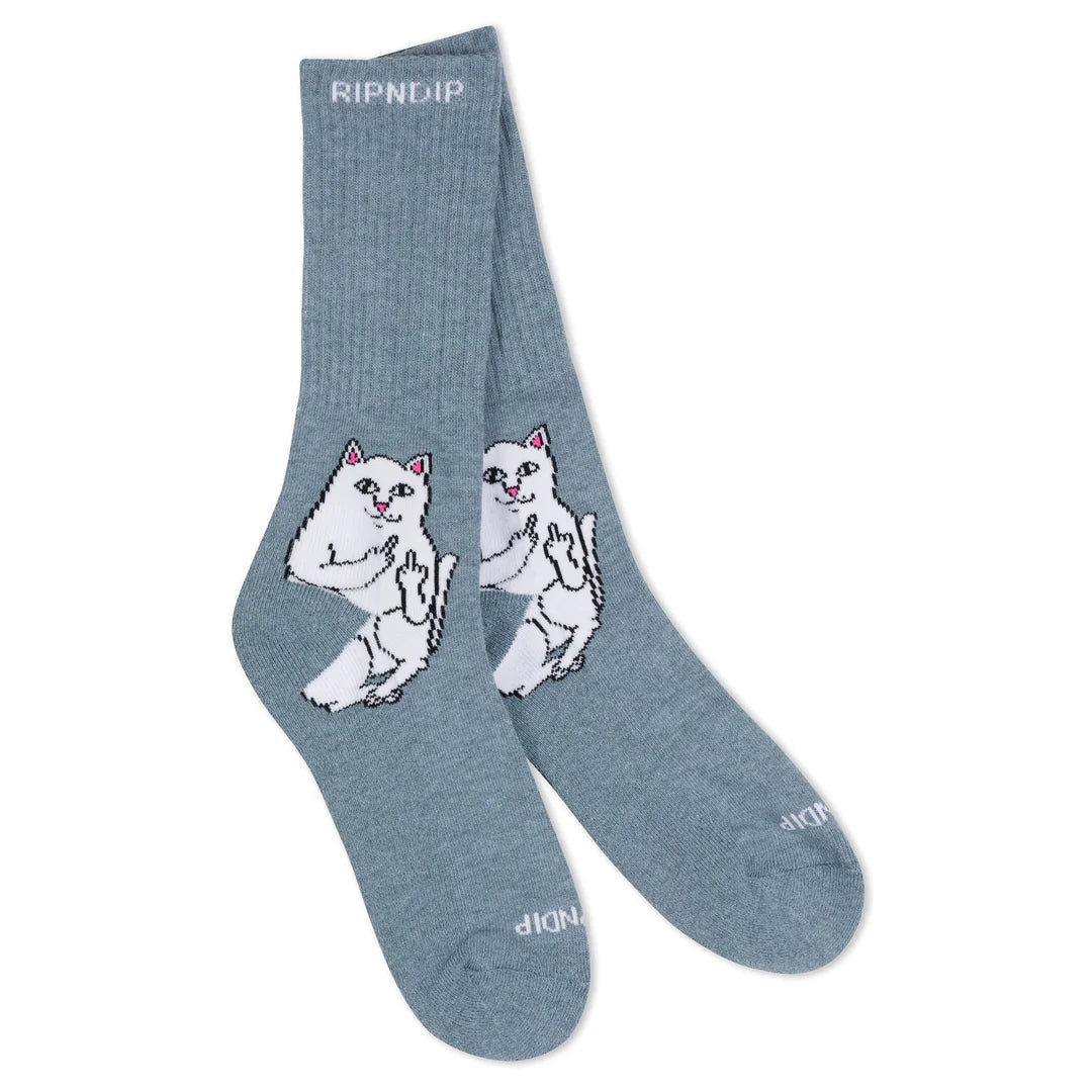 Lord Nermal Socks (Charcoal Heather)