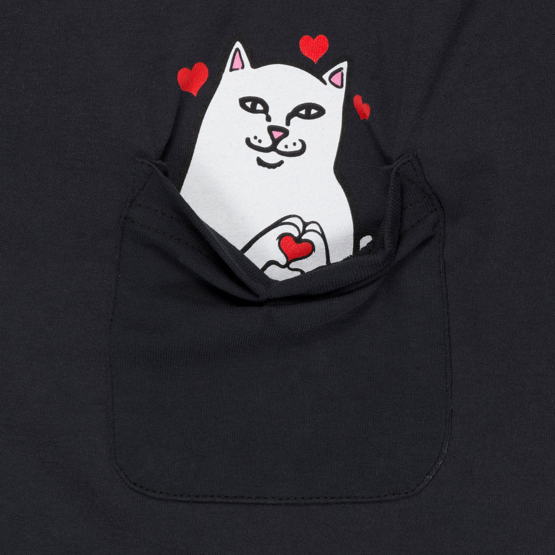 Nermal Loves Pocket Tee (Charcoal)