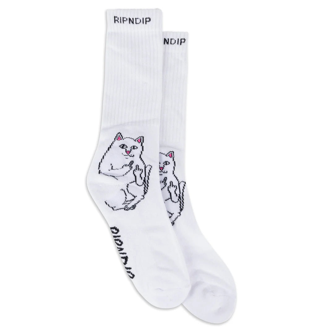 Lord Nermal Socks (White)