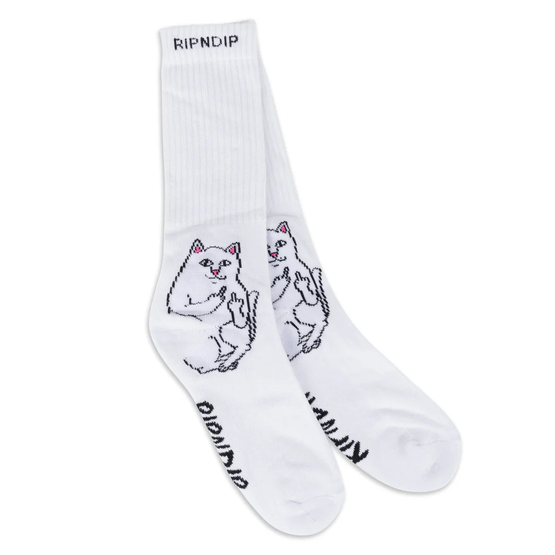 Lord Nermal Socks (White)