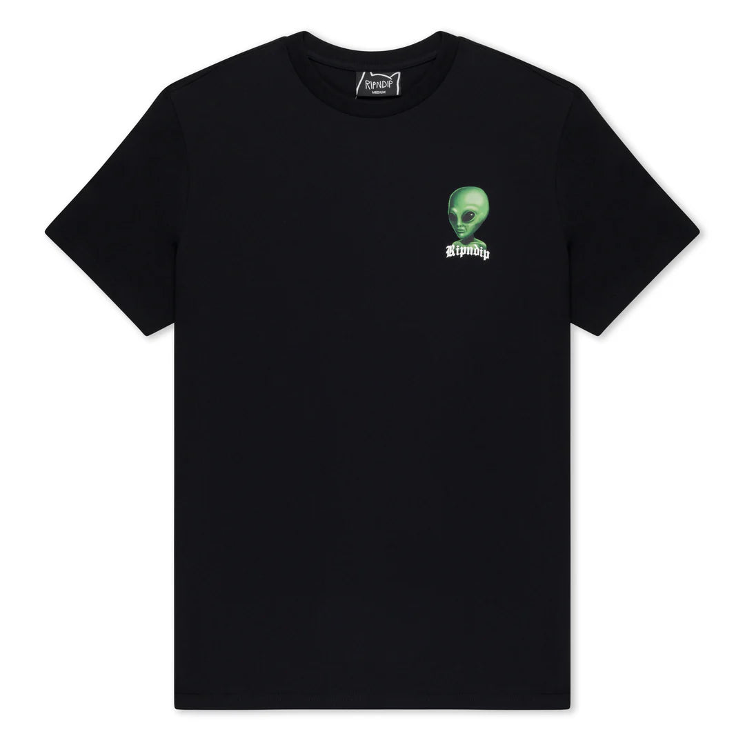 WE COME IN PEACE TEE (BLACK)