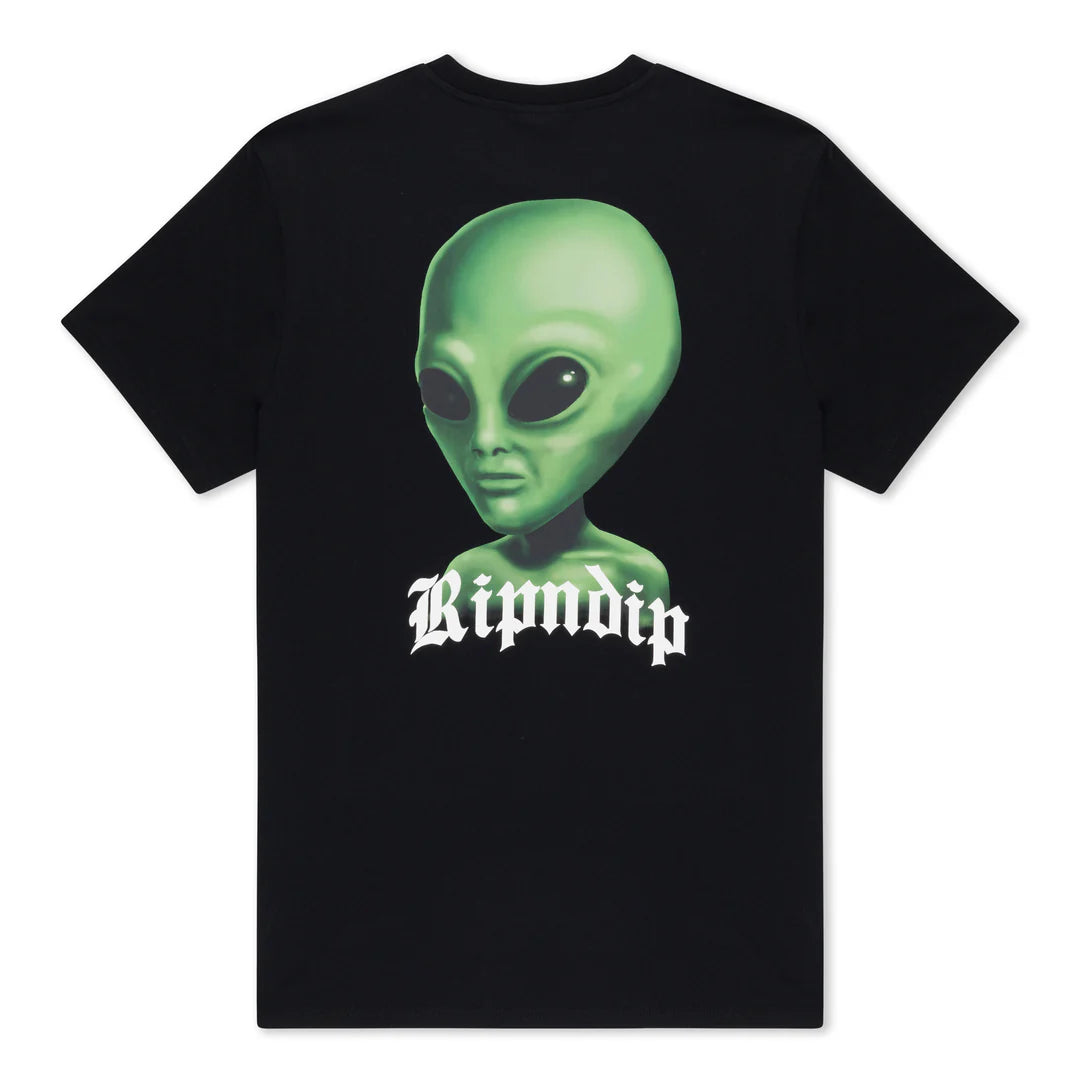 WE COME IN PEACE TEE (BLACK)