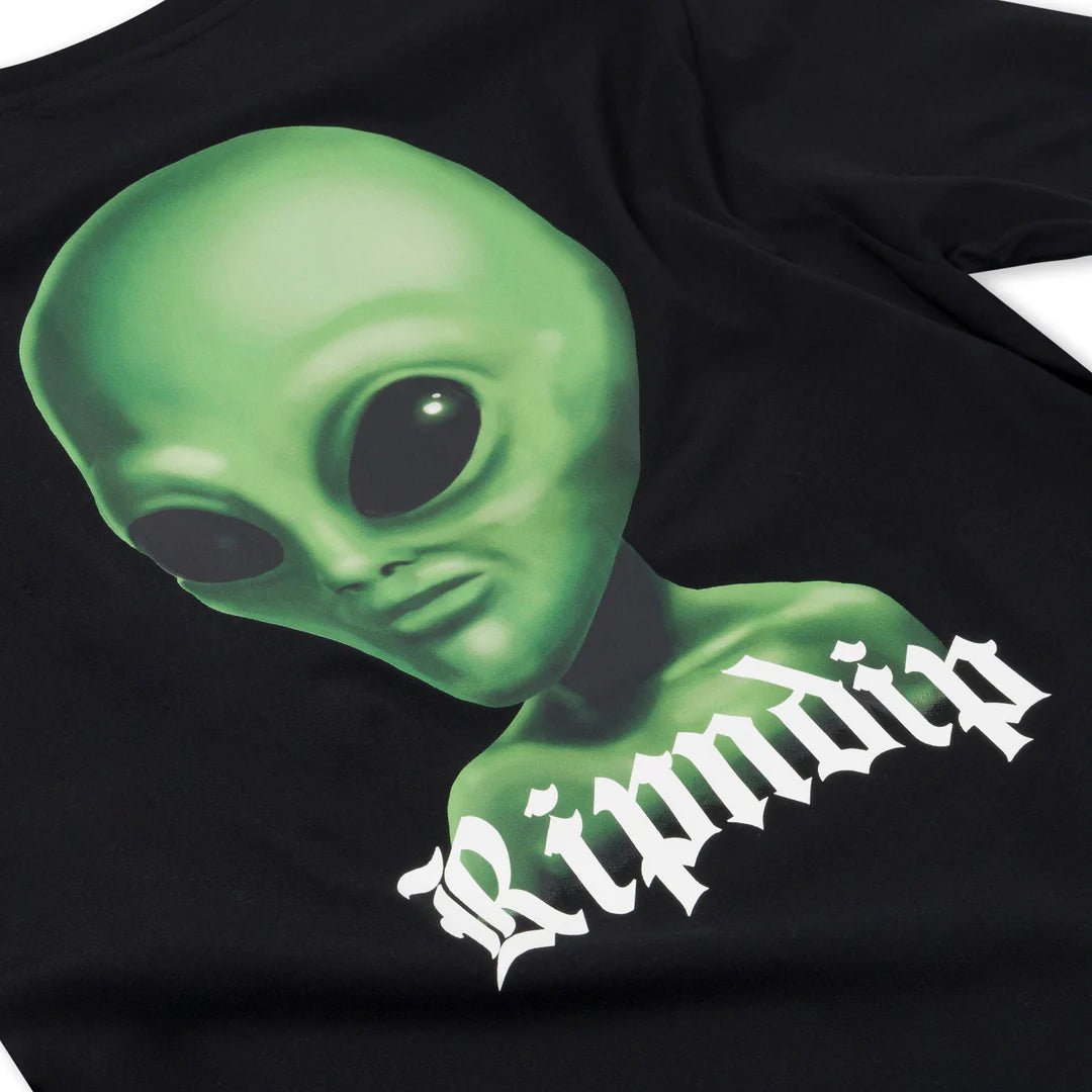 WE COME IN PEACE TEE (BLACK)