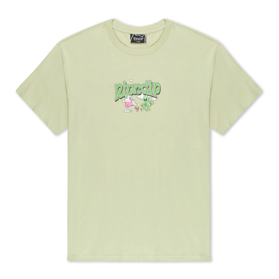Playground Tee (Light Moss)