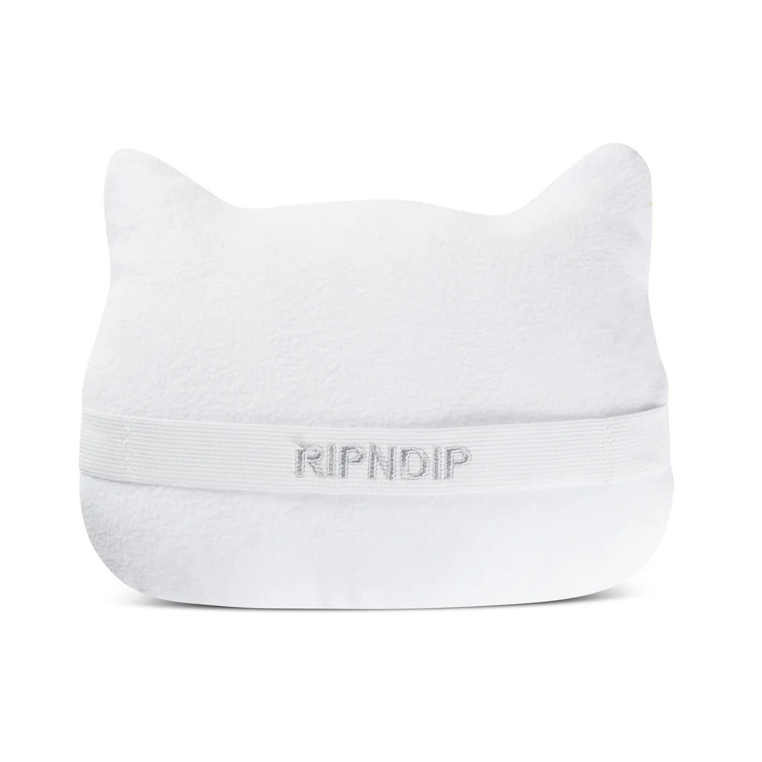 Lord Nermal Car Head Rest (White)