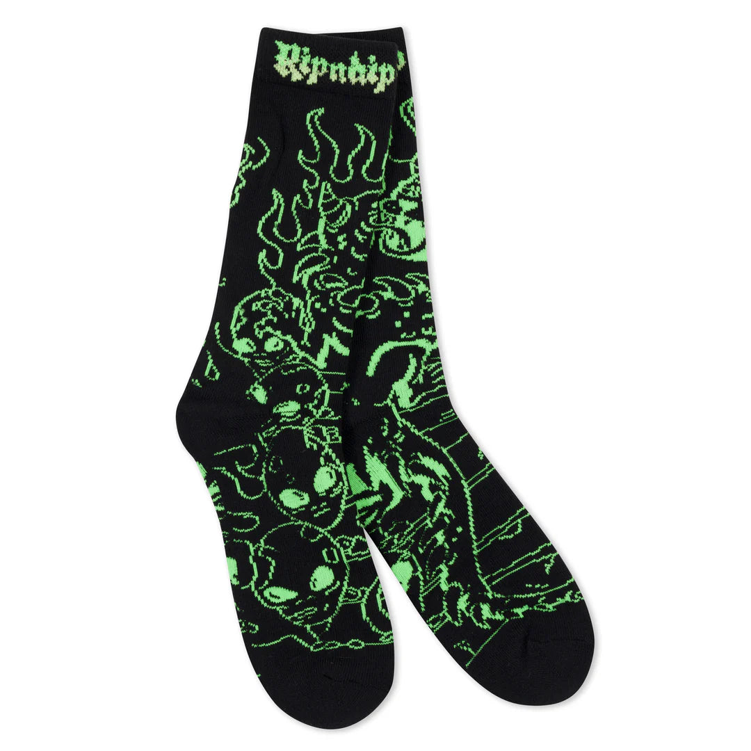Horntail Socks (Black)