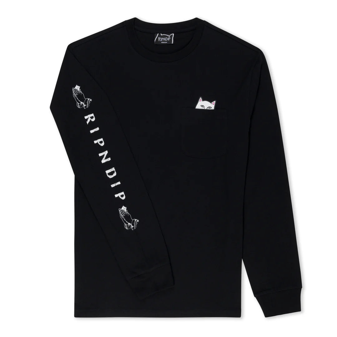 LORD NERMAL POCKET L/S (BLACK)