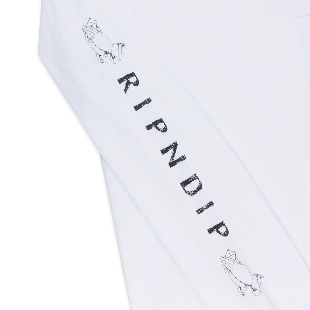 LORD NERMAL POCKET L/S (WHITE)