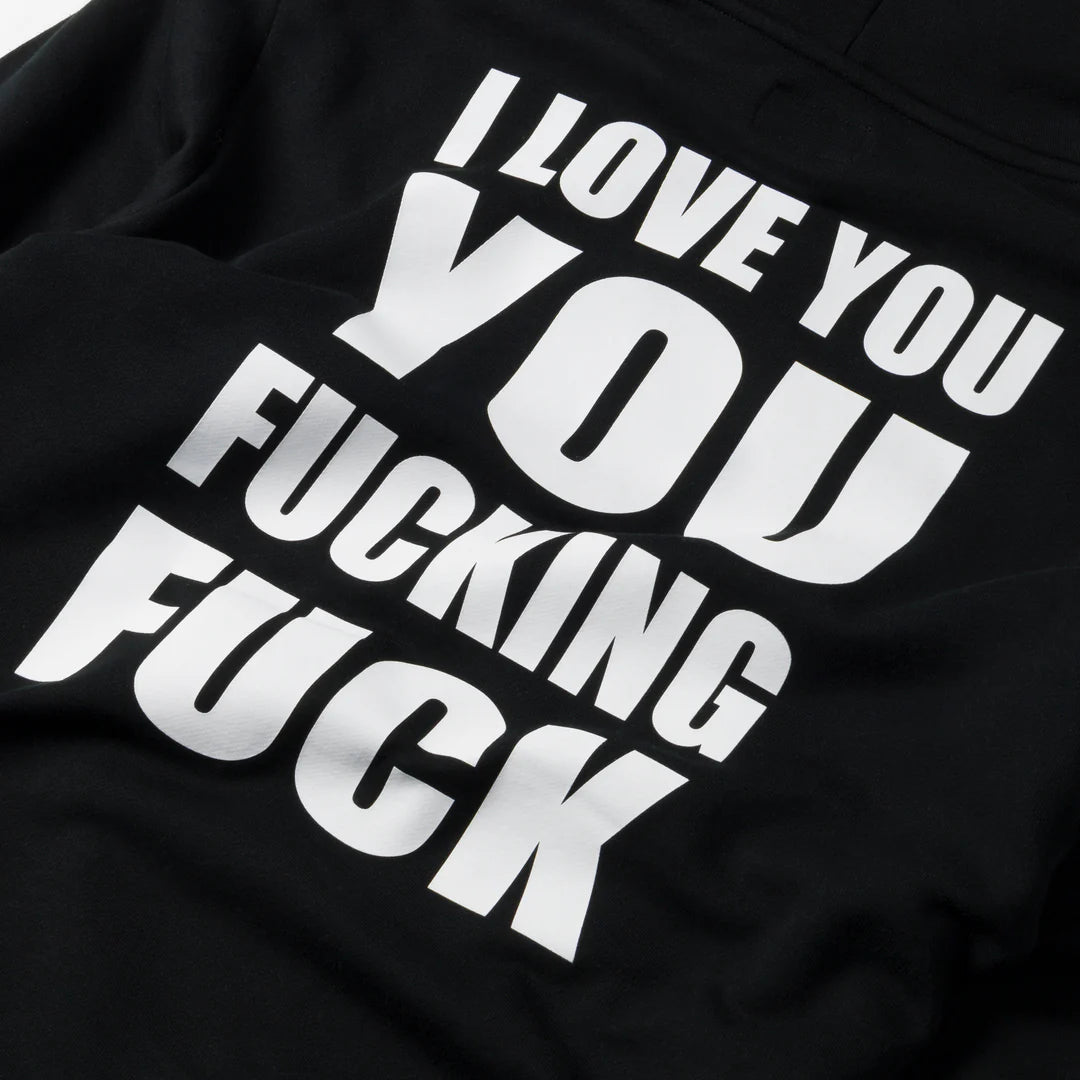 ILY FUCKIN FUCK HOODIE (BLACK)