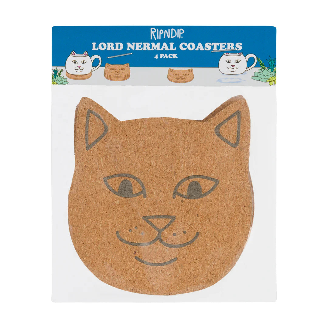 LORD NERMAL 4PC COASTER SET (WHITE)