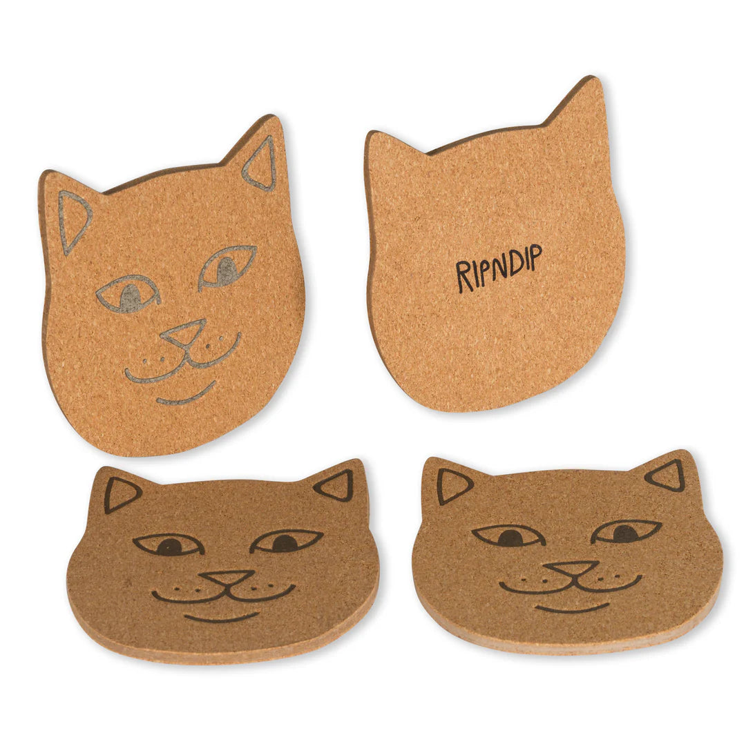 LORD NERMAL 4PC COASTER SET (WHITE)