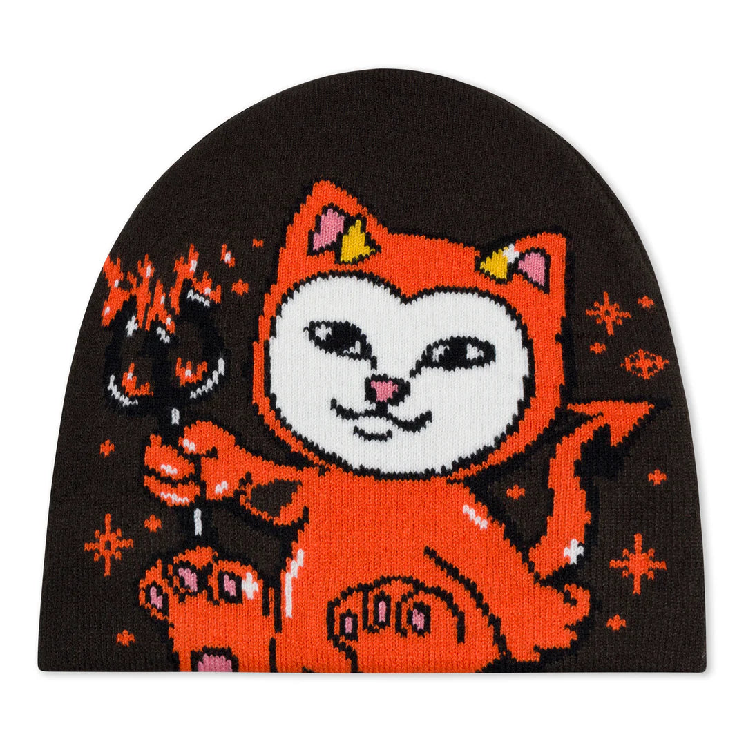 SCARY CUTE BEANIE (CHARCOAL)