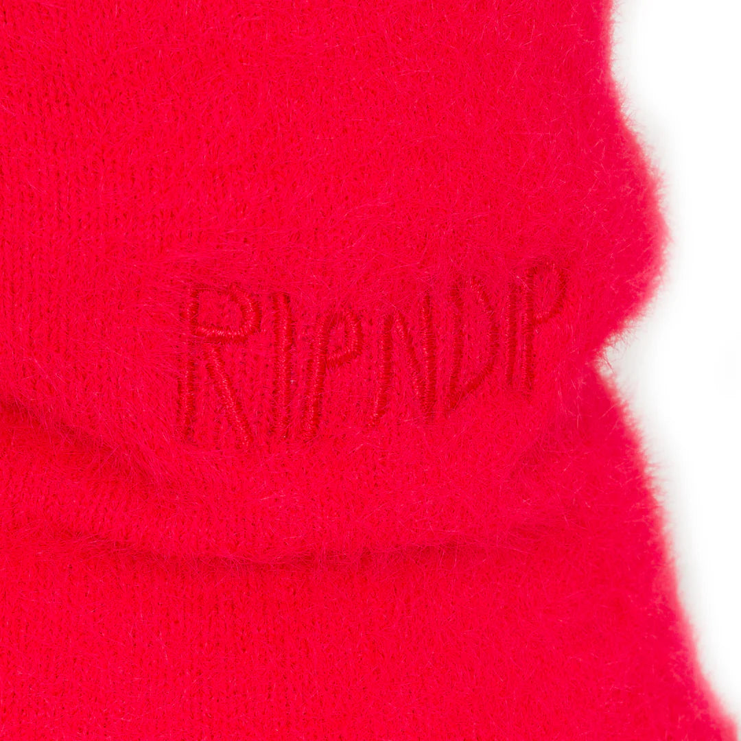 LORD DEVIL MOHAIR BALACLAVA (RED)