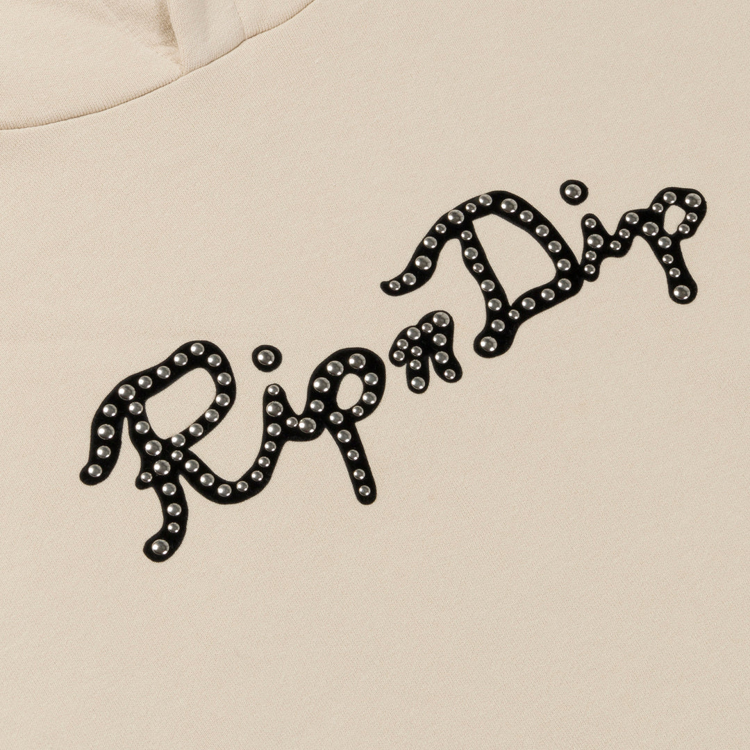 SCRIPT HOODIE (KHAKI)