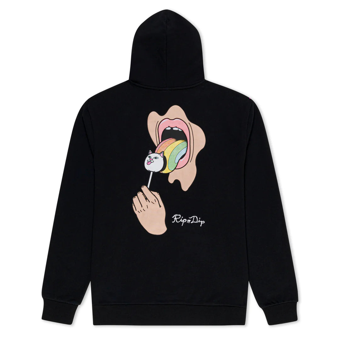 LICK ME HOODIE (BLACK)