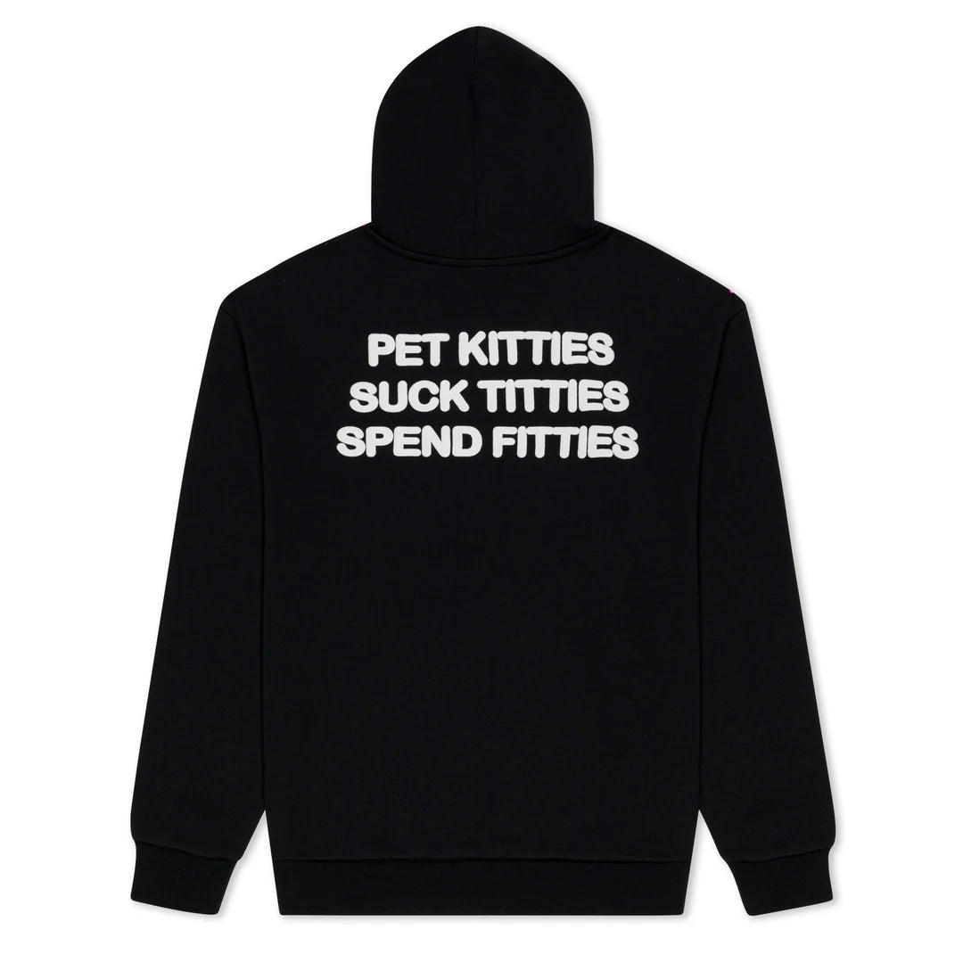 PET KITTIES HOODIE (BLACK)