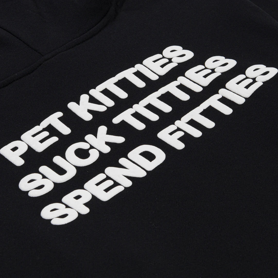 PET KITTIES HOODIE (BLACK)