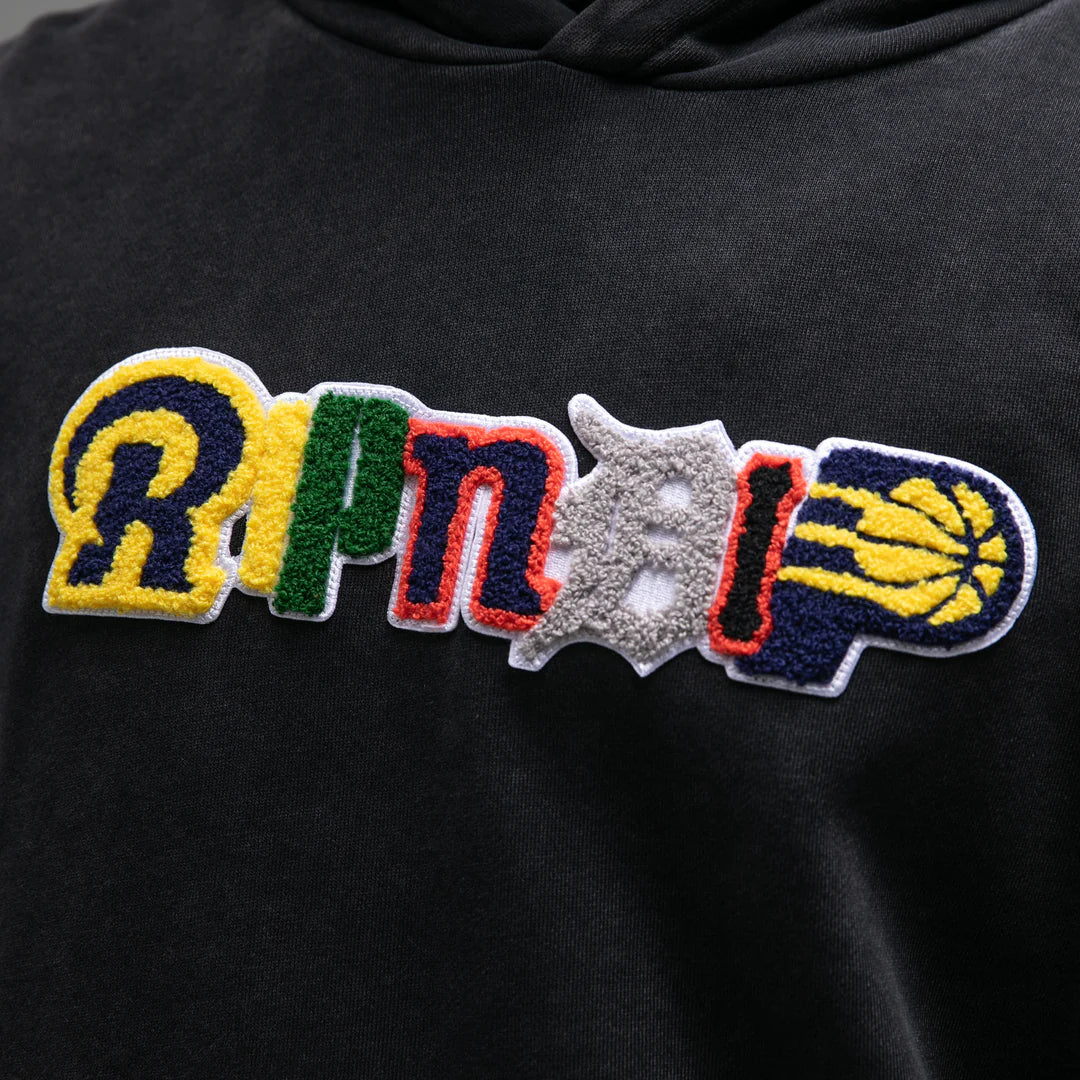 FAN FAVE HOODIE (BLACK WASH)