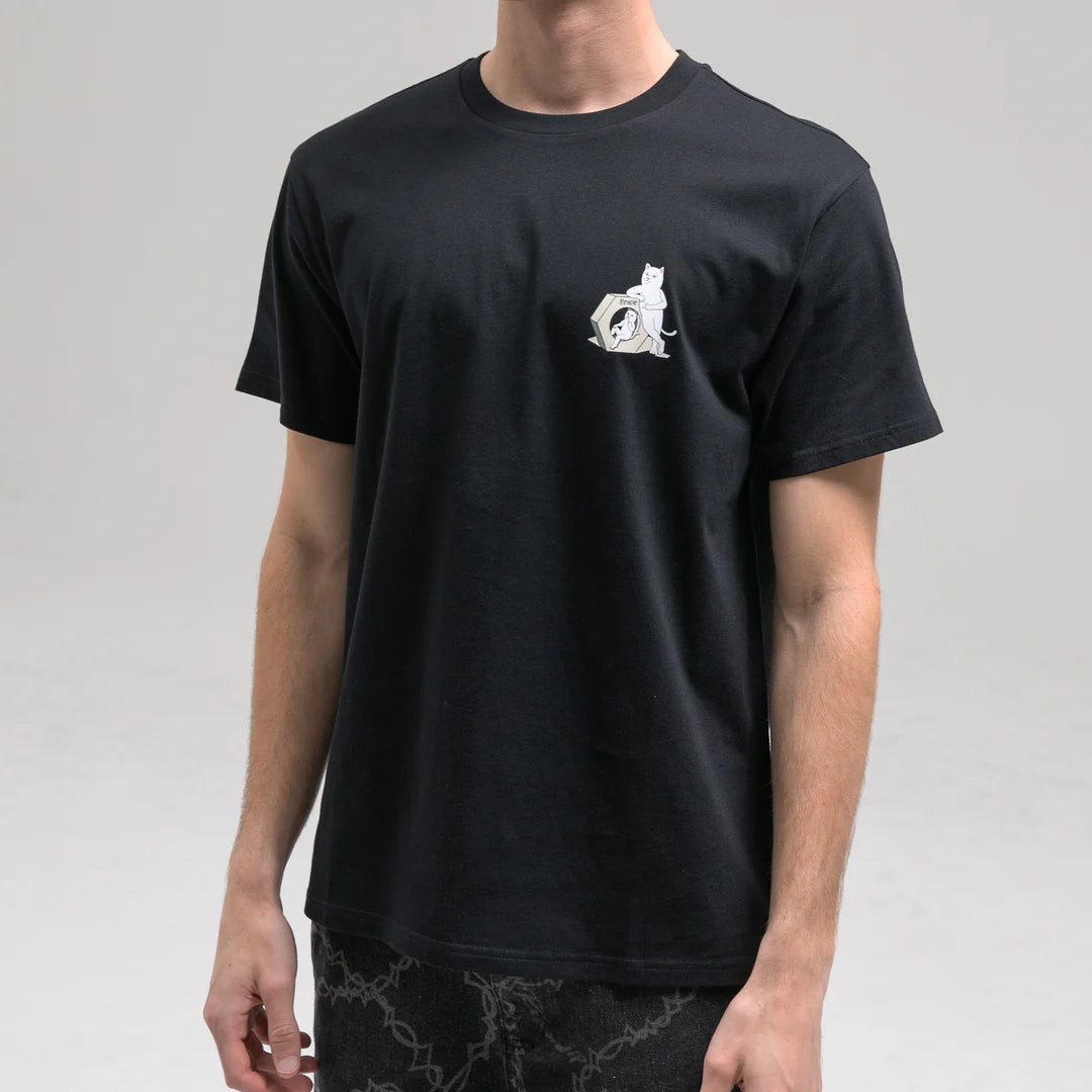 NUT OFF TEE (BLACK)