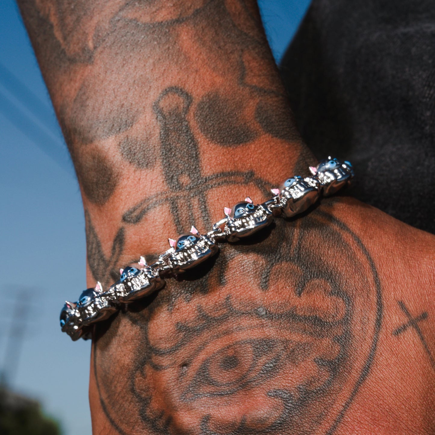 Ripndip x King Ice Bracelet (Silver)