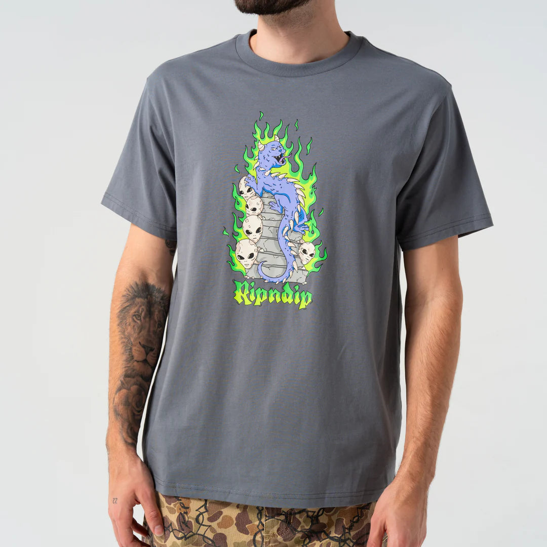 Horntail Tee (Charcoal)