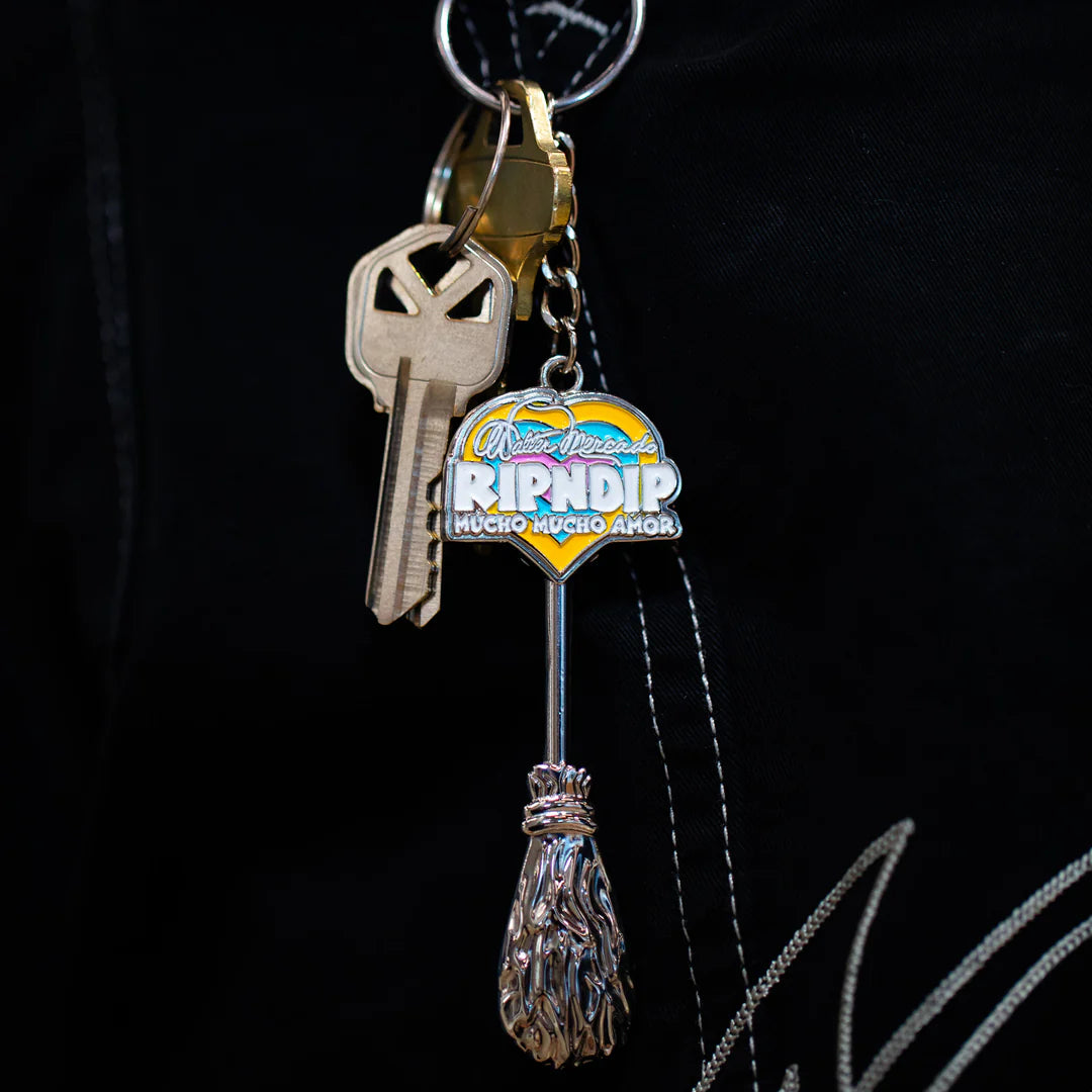 RIPNDIP Mucho Keychain (Silver)