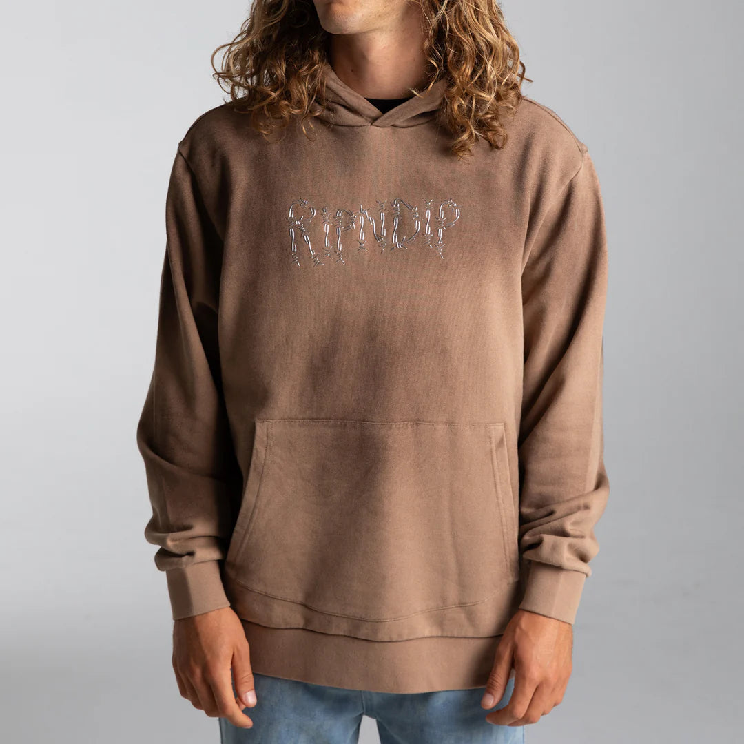 KEEP OUT HOODIE (ALMOND)
