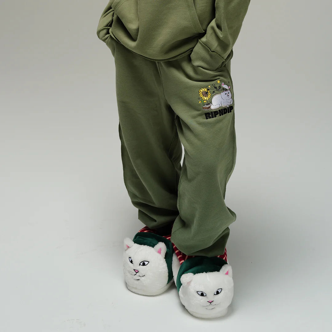 NO MUSIC NO LIFE SWEATPANTS (SAGE)
