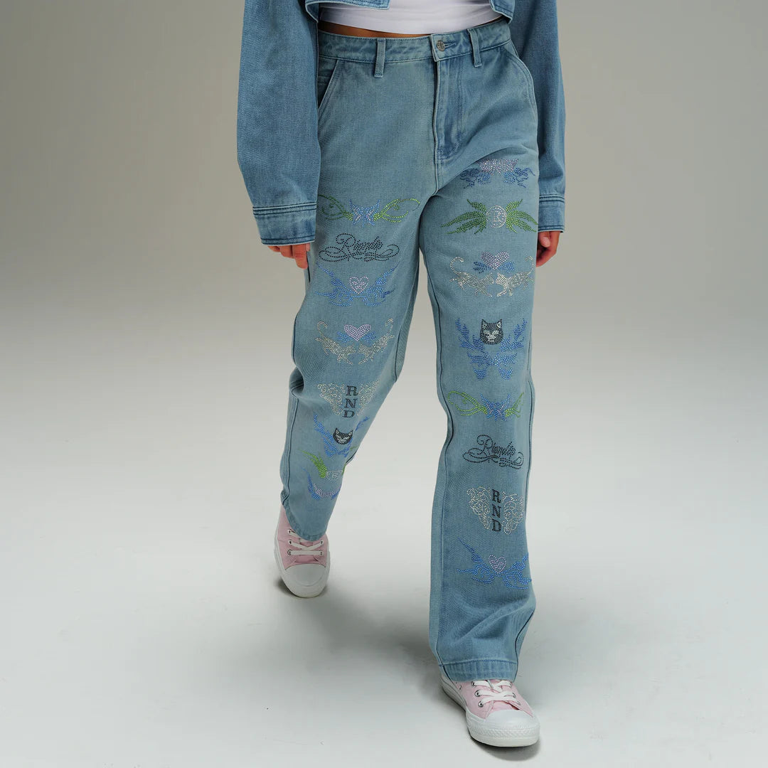 HYAENA DENIM PANTS (MEDIUM WASH)
