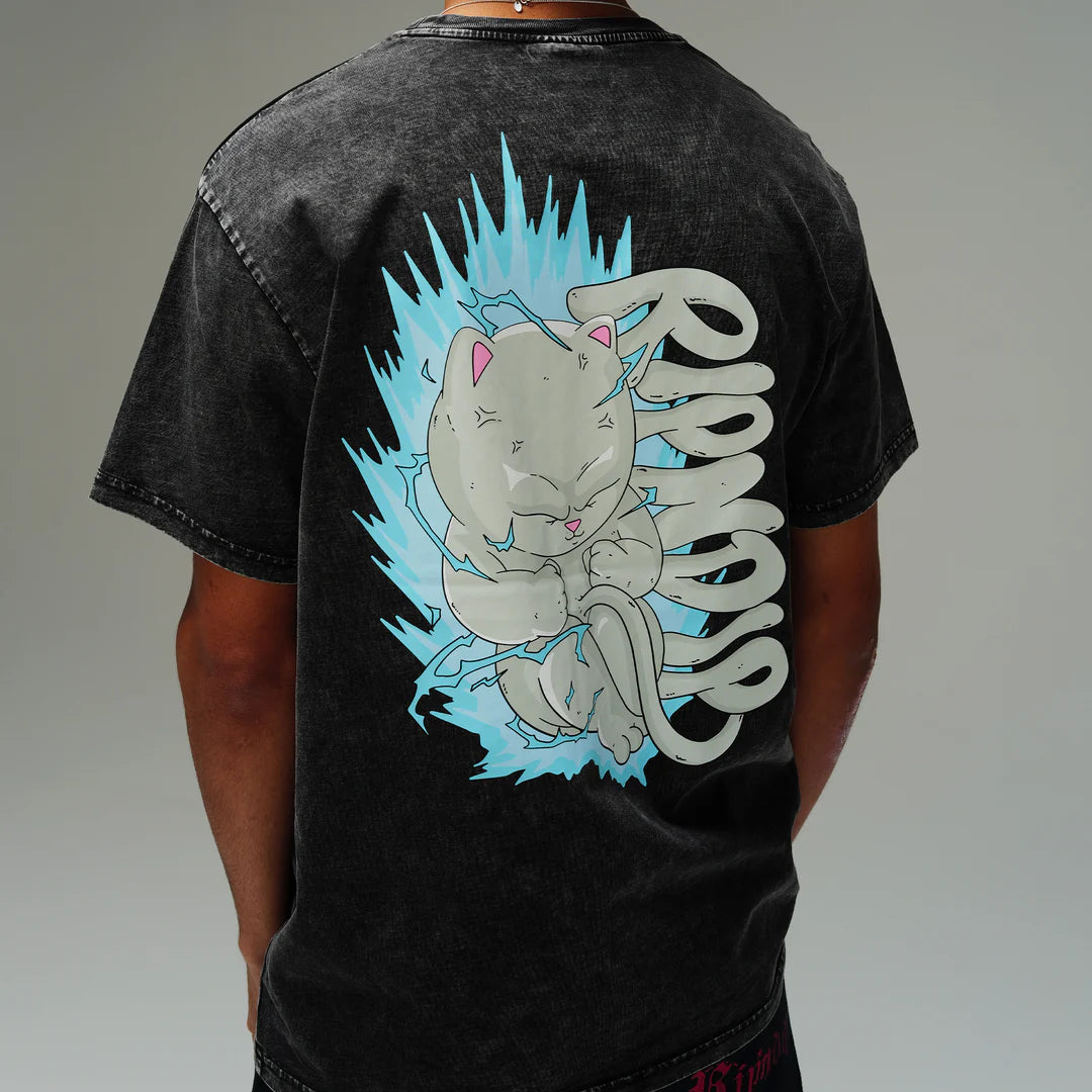 STRONG NERM BABY TEE (BLACK WASH)