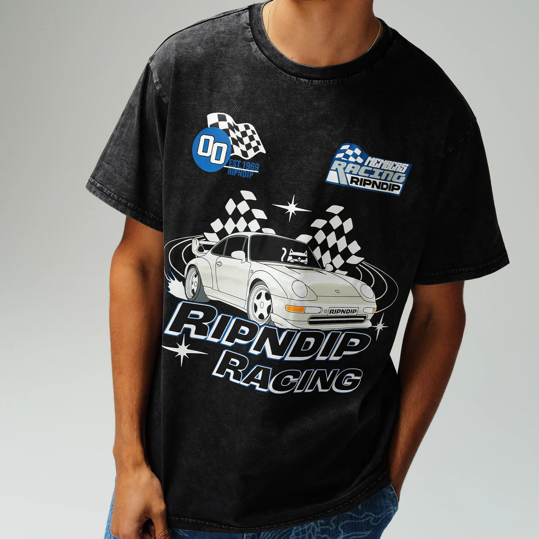 Ripnrace Tee (Black Wash)