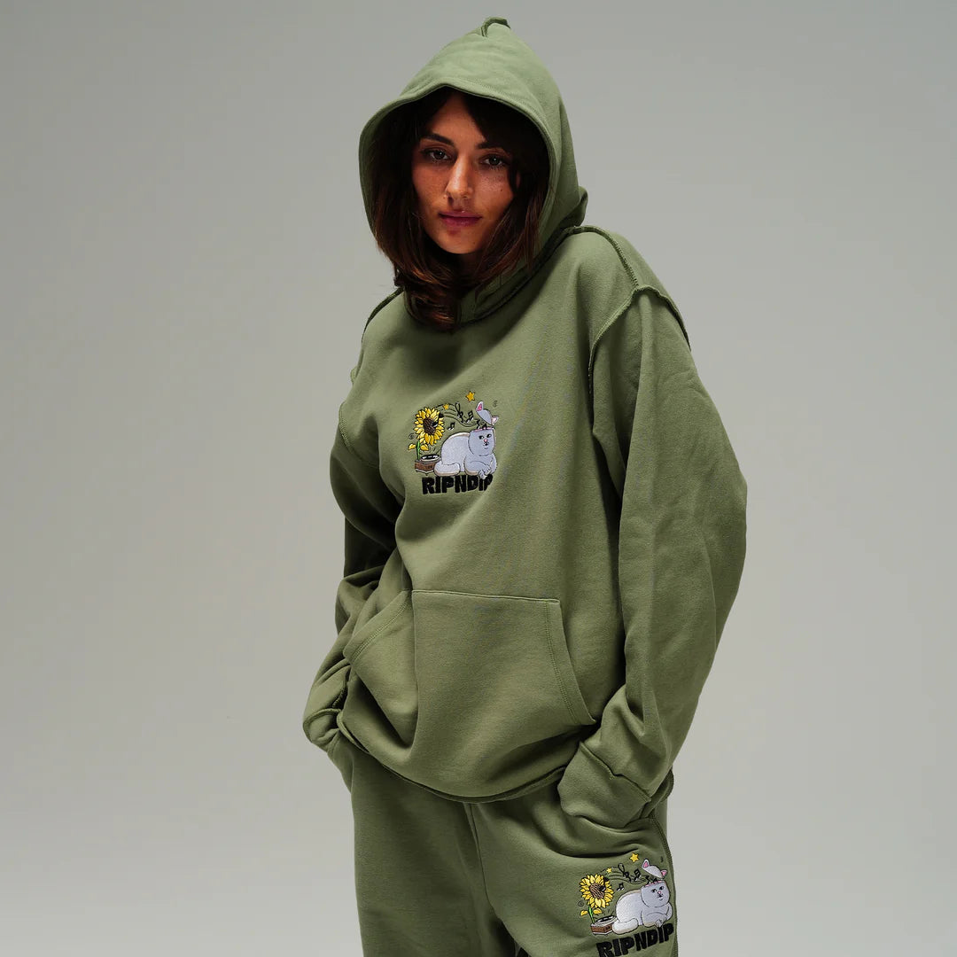 NO MUSIC NO LIFE HOODIE (SAGE)