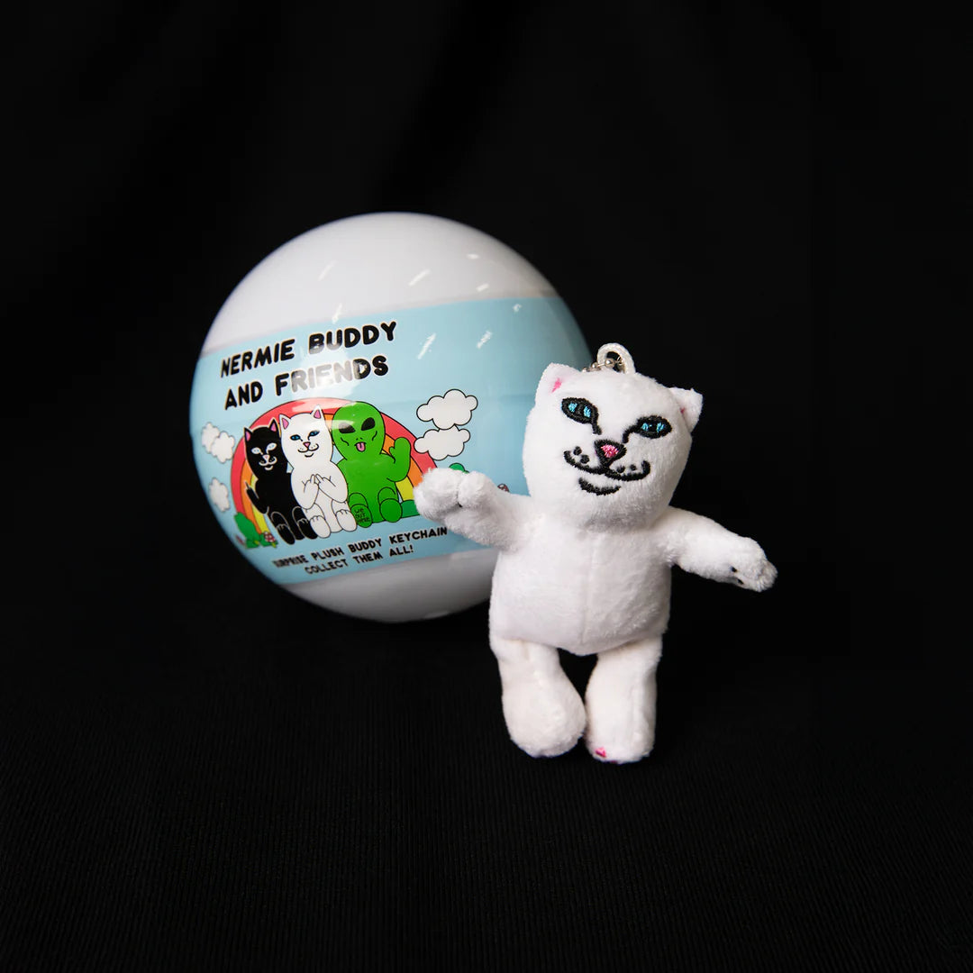 Nermie Buddy And Friends Plush Keychains (Multi)