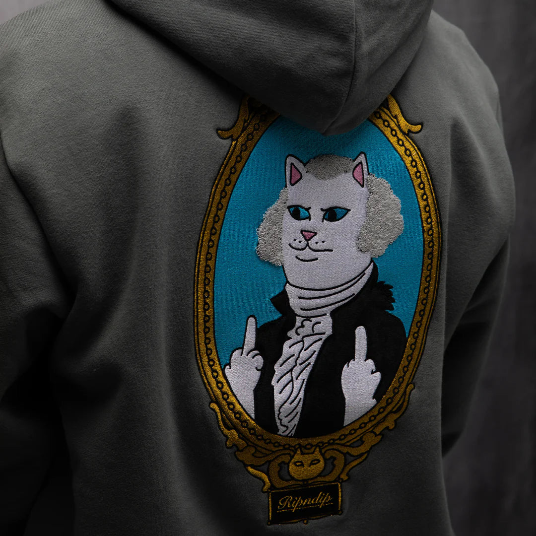 PRESIDENT NERMIE HOODIE (CHARCOAL)