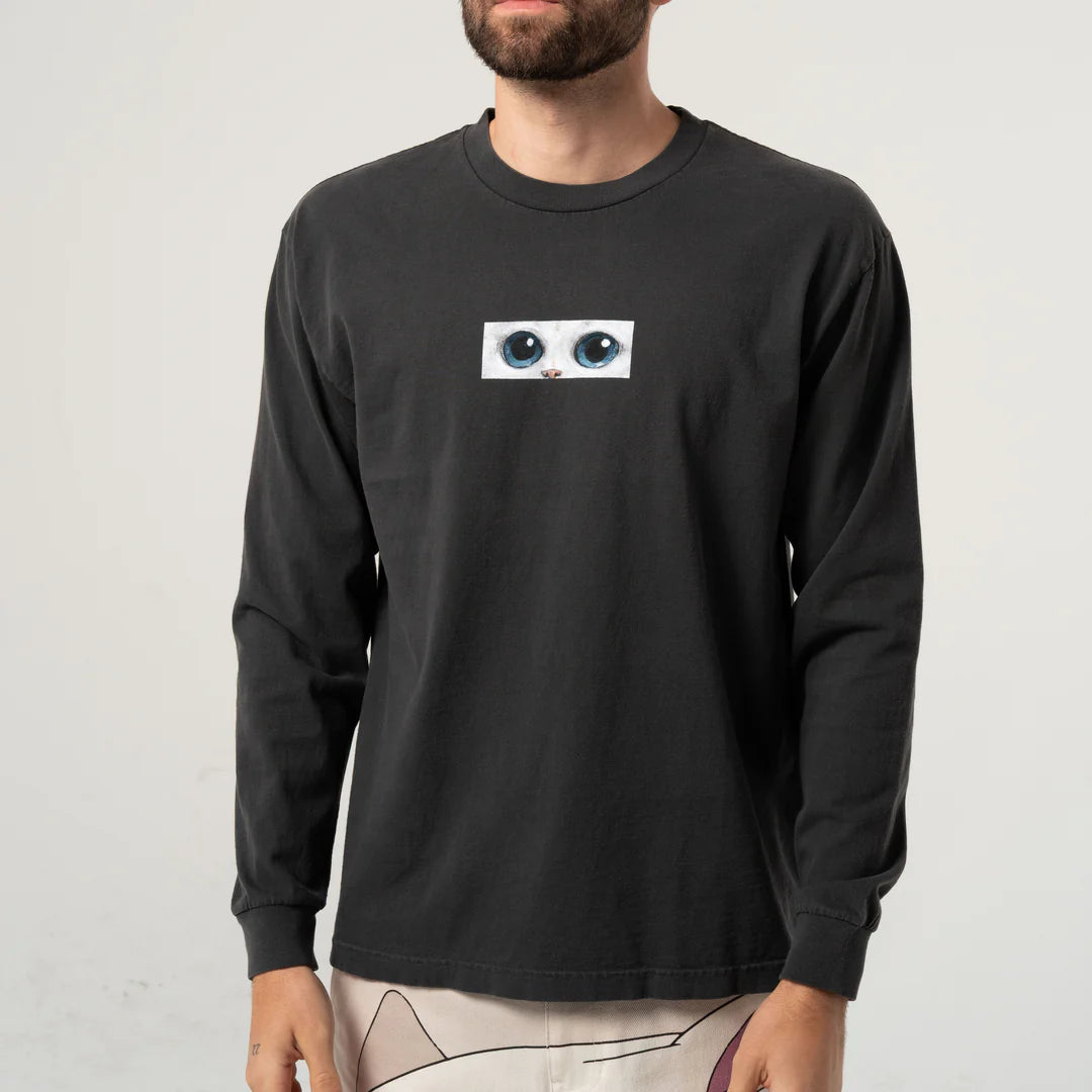 Find Out Long Sleeve (Charcoal Vintage Wash)