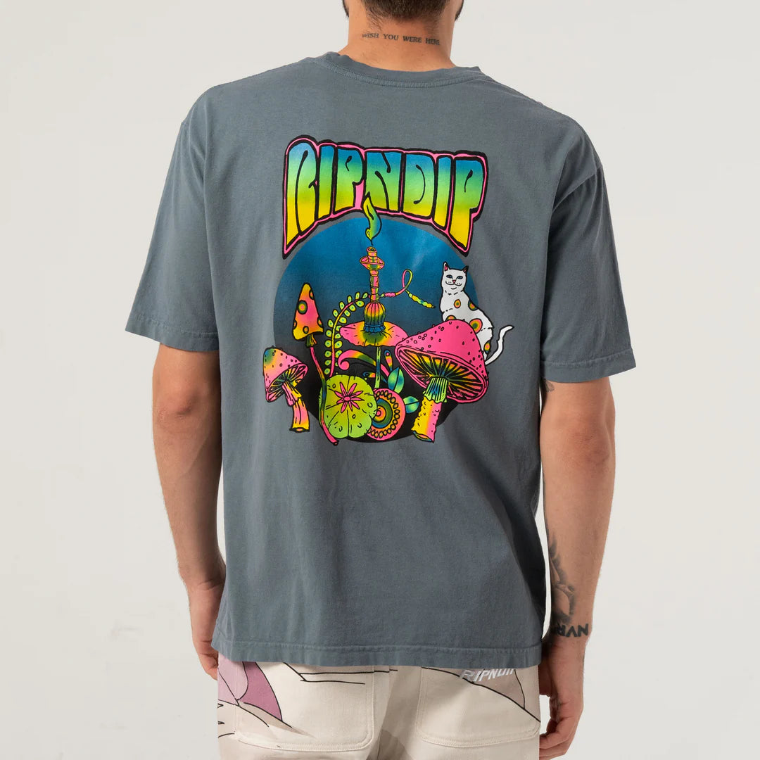 Psychedelic Tee (Light Charcoal)