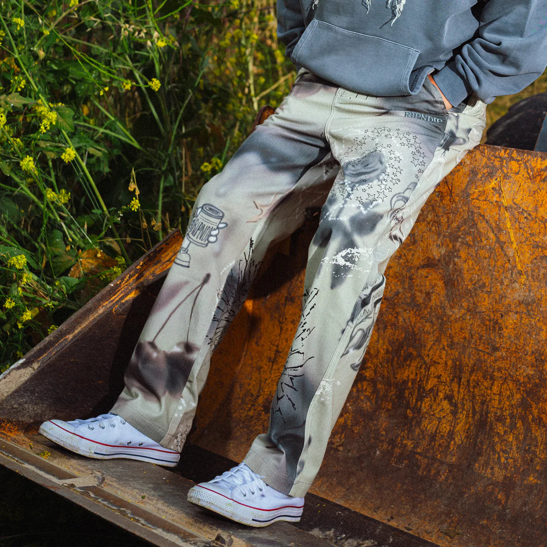 Stargazing Carpenter Straight Leg Pants (Multi)