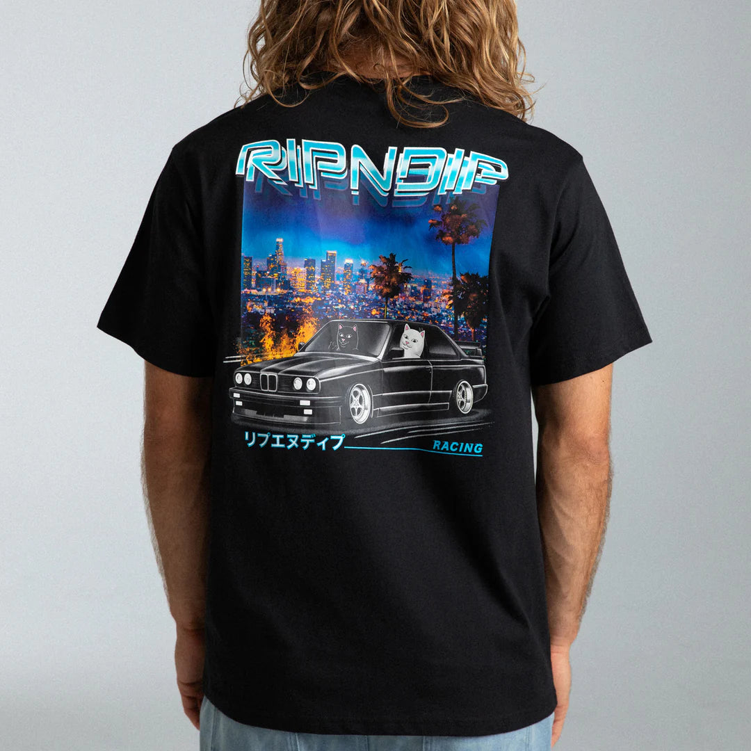VROOM VROOM TEE (BLACK)