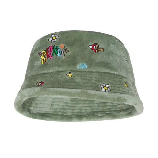 BROKEN DOWN SHERPA BUCKET HAT (LIGHT SAGE)