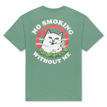 NO SMOKING TEE (LIGHT OLIVE)