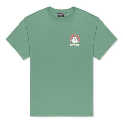 NO SMOKING TEE (LIGHT OLIVE)