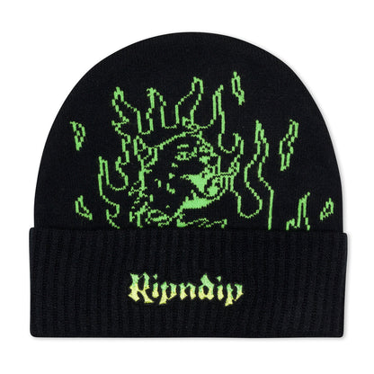 HORNTAIL BEANIE (BLACK)